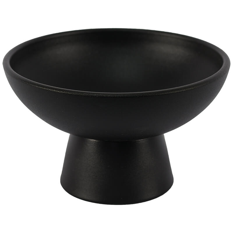 TANO FTD VASE BLACK 10X16CM