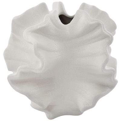 SHELL VASE 16X18X17CM