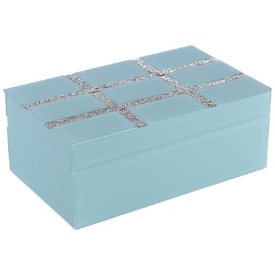 TIFFANY GREEN ACCESSORY BOX 21X13