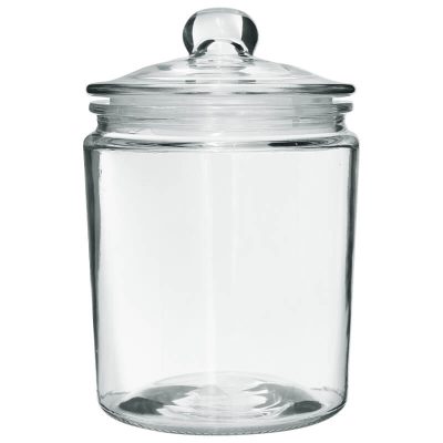CLASSIC 2LT GLASS JAR 21X15X15CM