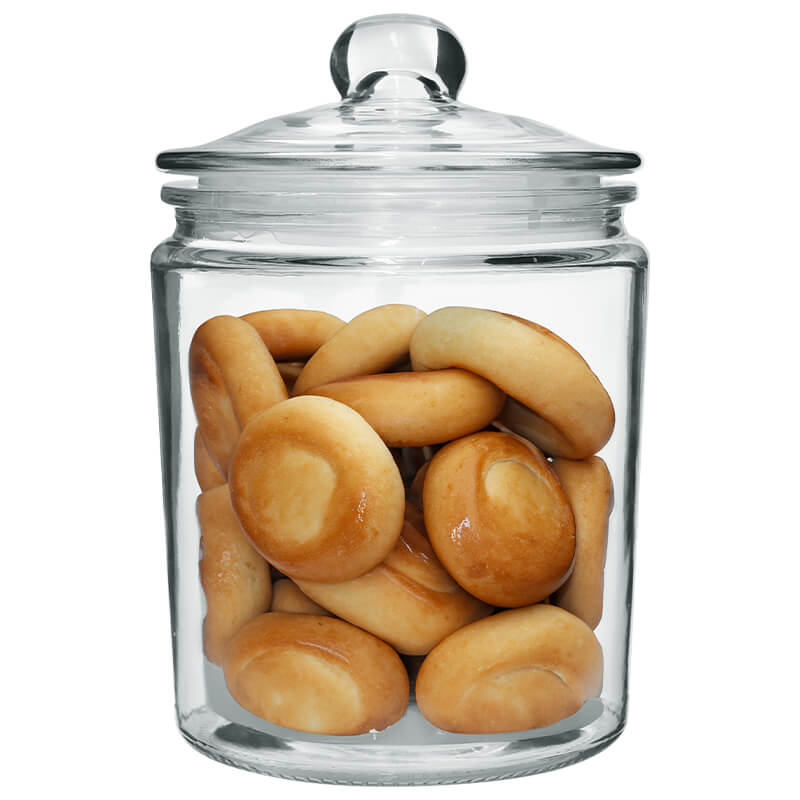 CLASSIC 2LT GLASS JAR 21X15X15CM - Image 2
