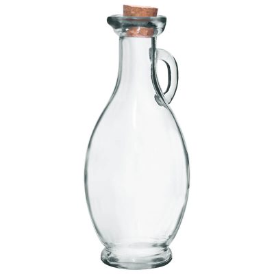 OIL/VINEGAR BOTTLE WITH CORK 17CM