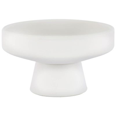 MAX FTD BOWL/VASE WHITE 10X17CM