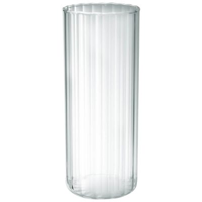 DIVA FLUTED CYLINDER VASE 25X10CM