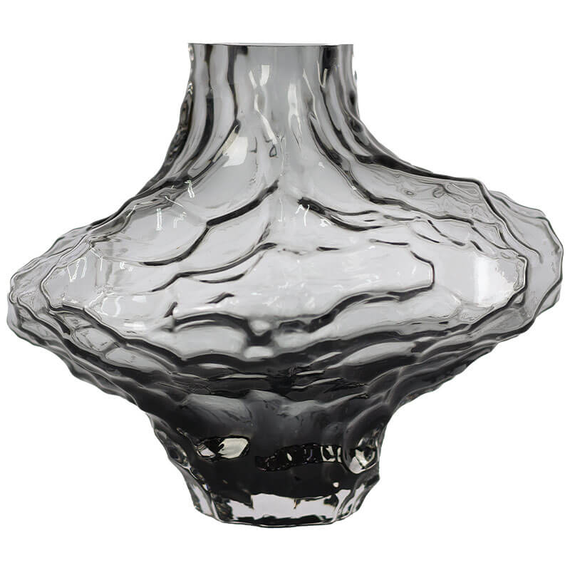 GREY CONFUSO VASE 16CM - Image 2