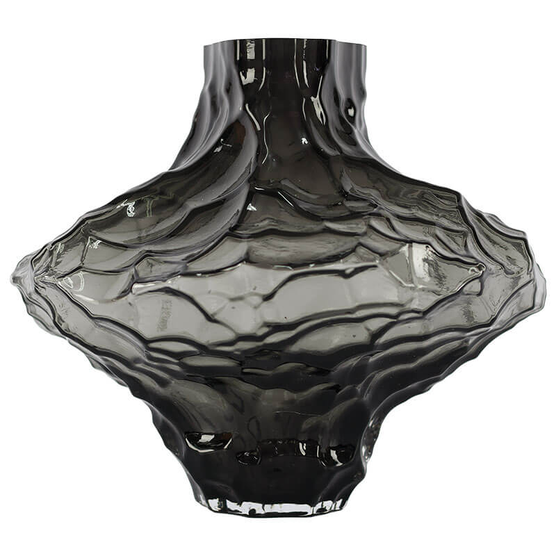 GREY CONFUSO VASE 20CM - Image 2