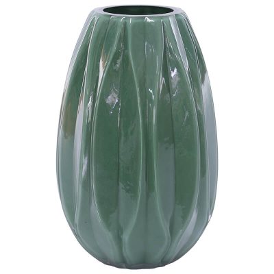 FERN GREEN VASE 26CM