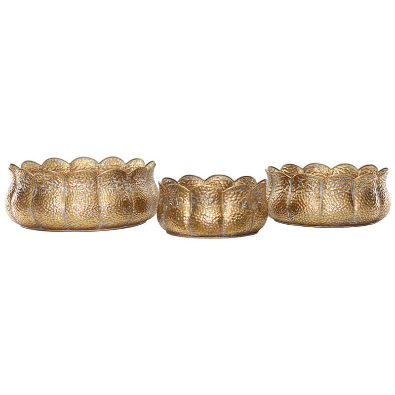 TULIP GOLD POT 47X18CM - Image 2
