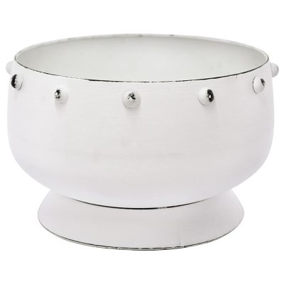 BOLAE VASE WHITE 36X22CM