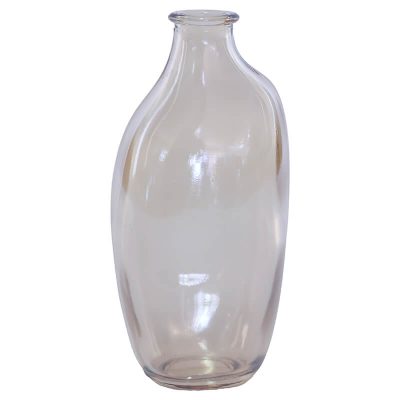 AMBER ORGANIC POSY VASE 15CM