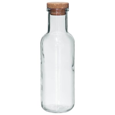 WATER BOTTLE/CORK 1LT 28CM H