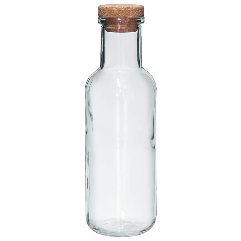 WATER BOTTLE/CORK 1LT 28CM H