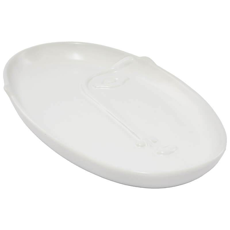PEPA DECOR PLATE MATT WHITE 36X21 - Image 3