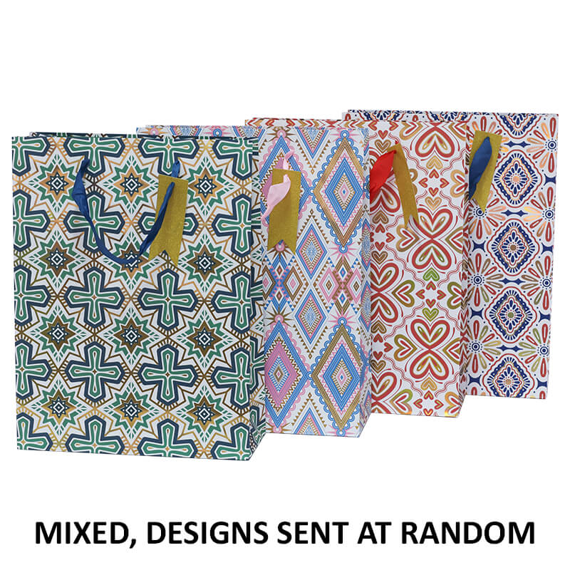 PATTERNED GIFT BAG MIXED LARGE - Image 2