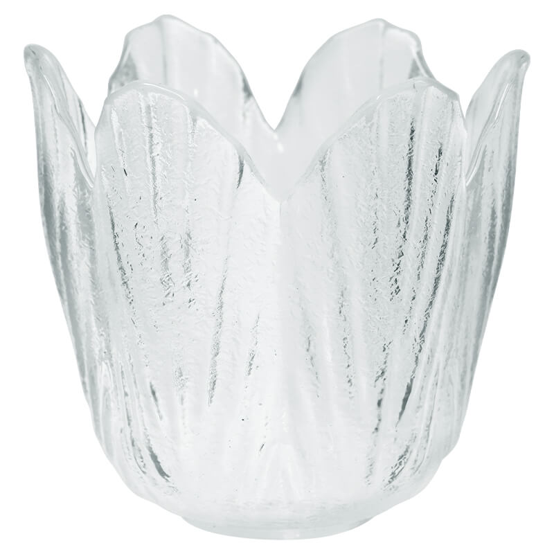 TULIP VOTIVE CLEAR 8X8CM - Image 2