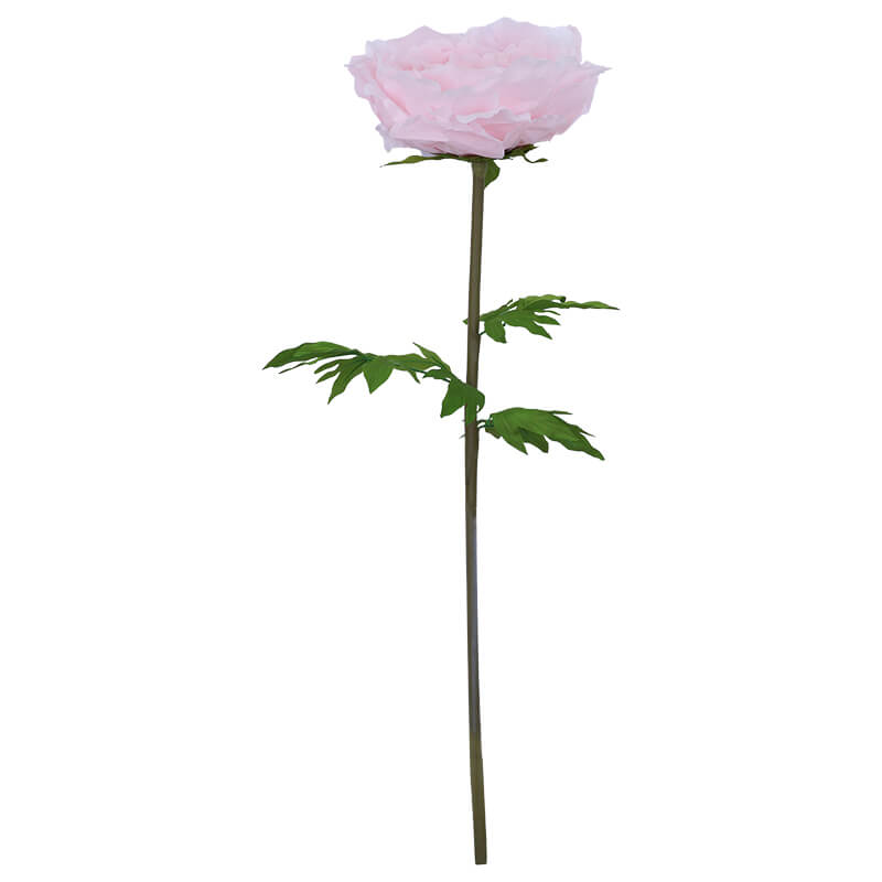 LIGHT PINK PEONY STEM 130CM HIGH 42CM DIAMETER - Image 2