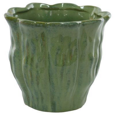 JUNGLE GREEN POT 15X17CM