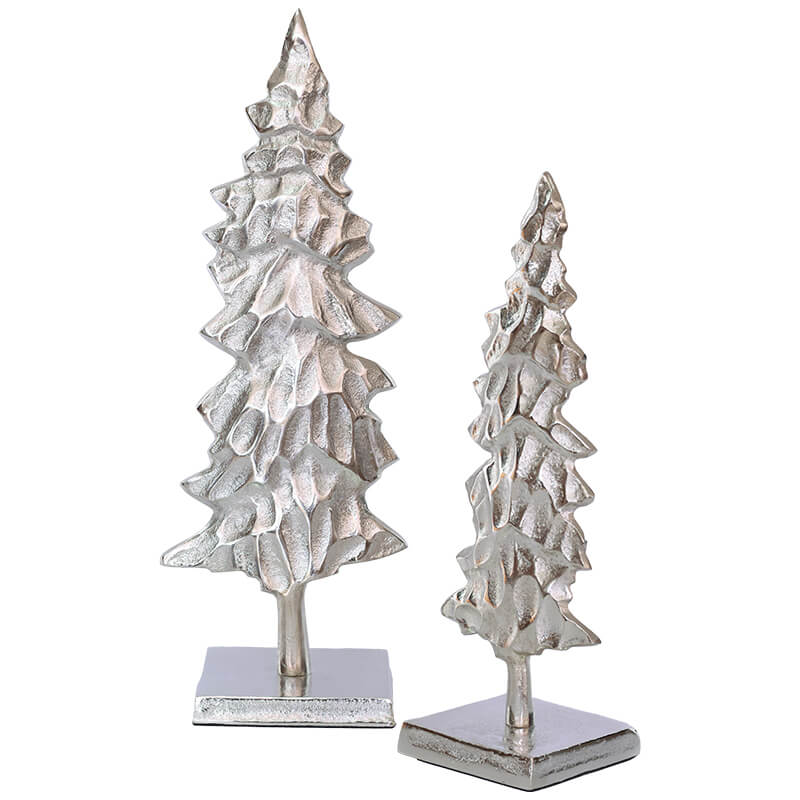 DECOR PINE TREE ROUGH NICKEL 44CM - Image 3