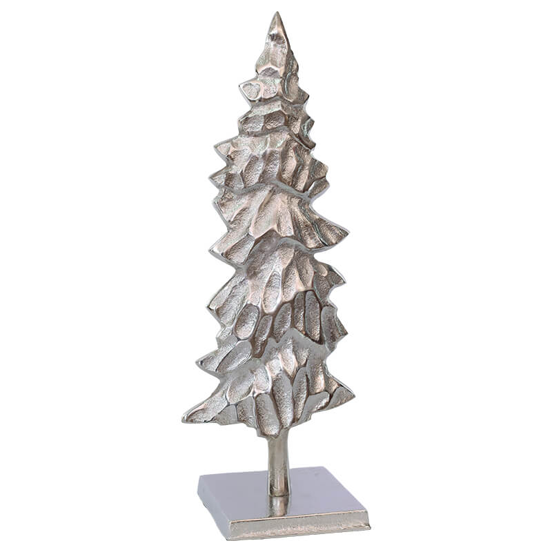 DECOR PINE TREE ROUGH NICKEL 44CM - Image 2