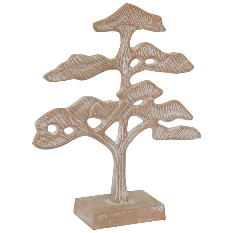 SAFARI TREE SCULPTURE TERRA WHITE - Image 2
