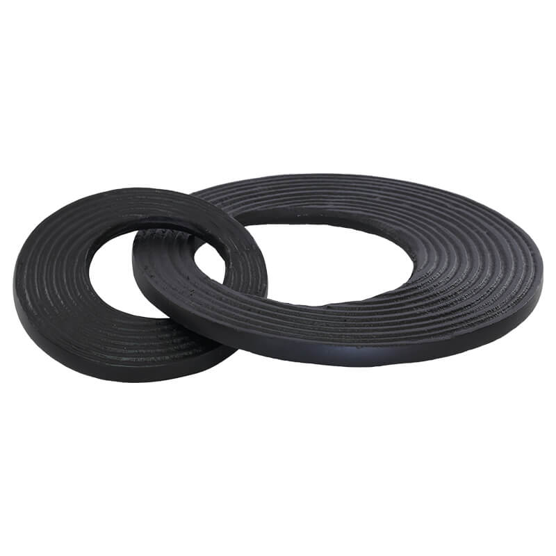 DECO OBJECT ROUND BLACK 25X21X5CM - Image 2