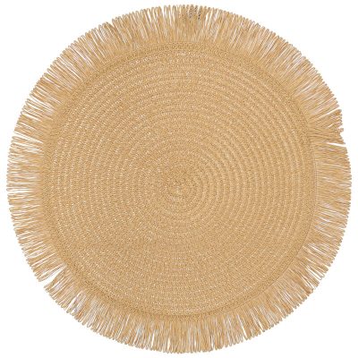 OATMEAL PLACEMAT 38CM DIA