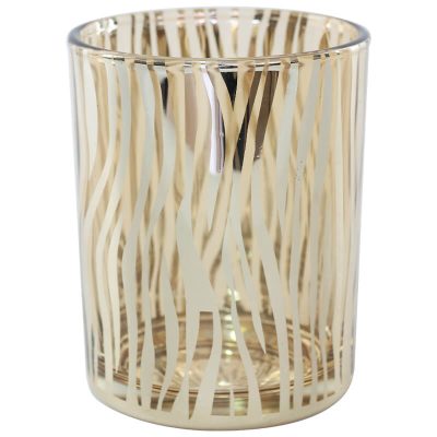 GOLD TIGER VOTIVE 10CM