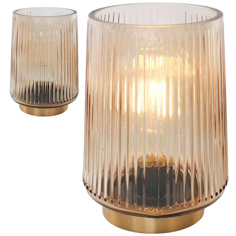 BROWN DIVA LED LAMP 17CM - Image 3