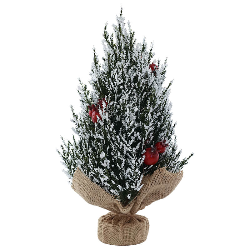 CHRISTMAS TREE WITH BERRIES 33CM