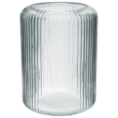 LINE VASE 20CM CLEAR