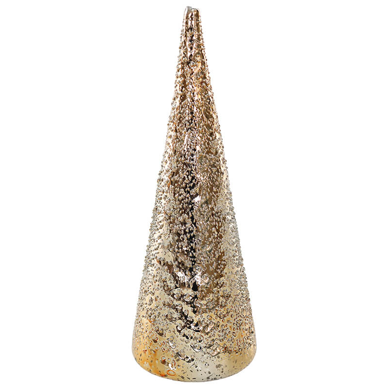 GLASS TREE WITH LED LIGHT 25CM - Image 2
