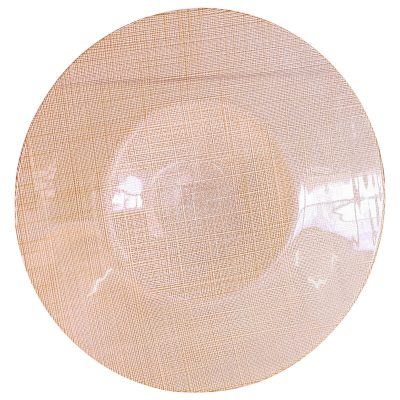 GOLD WEAVE CHARGER PLATE 33CM