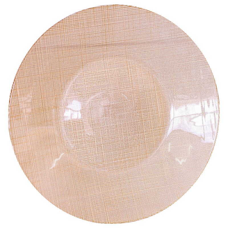 GOLD WEAVE CHARGER PLATE 33CM