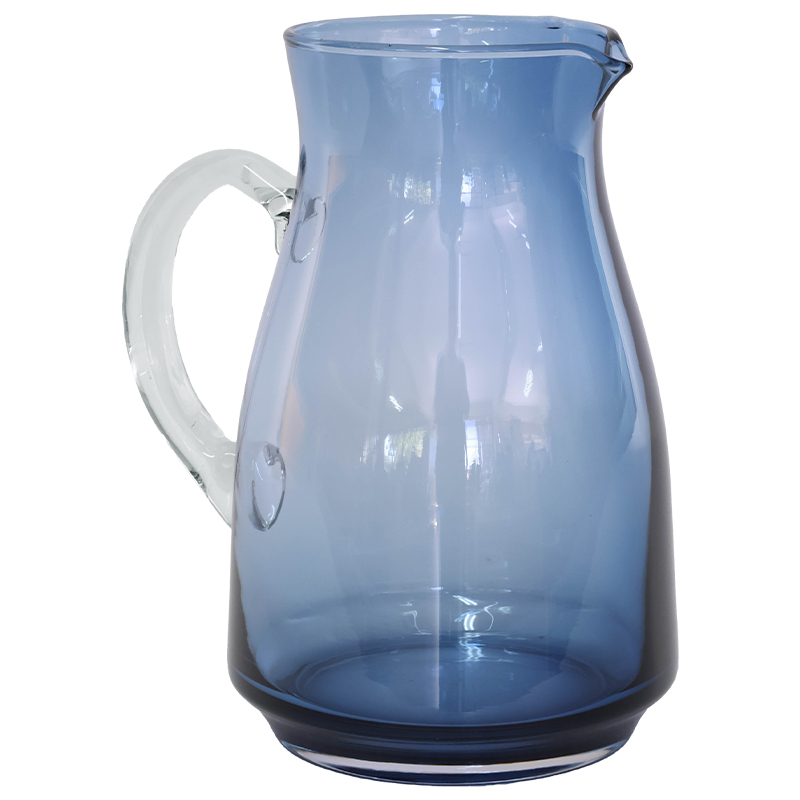 BLUE JUG VASE 22CM 1.8LT - Image 2