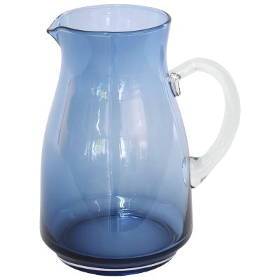BLUE JUG VASE 22CM 1.8LT