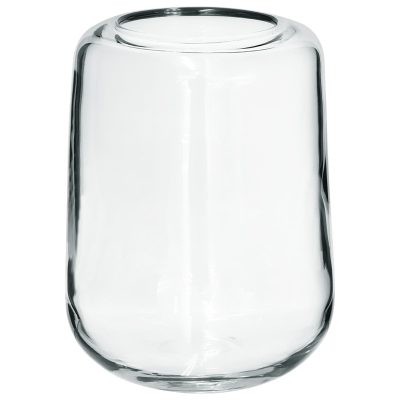 LOIRE CLEAR OPTIC VASE 22CM