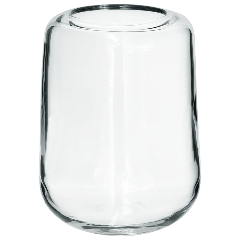 LOIRE CLEAR OPTIC VASE 22CM