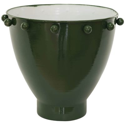 BOLAE GREEN FLOWER POT 24CM