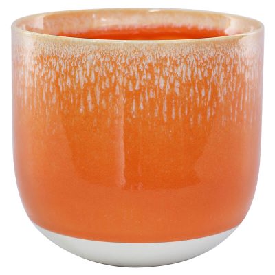 FUNKY ORANGE POT 15CM