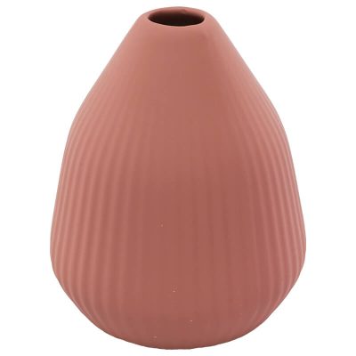 PUCE PINK COACHELLA VASE 15X11CM