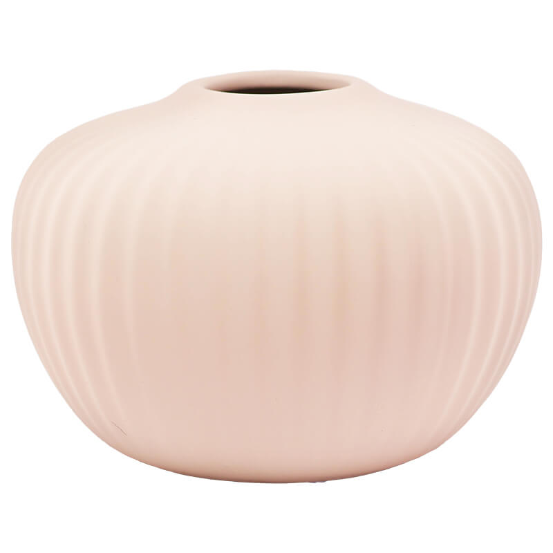BLUSH PINK MINI VASE 12X14CM - Image 2