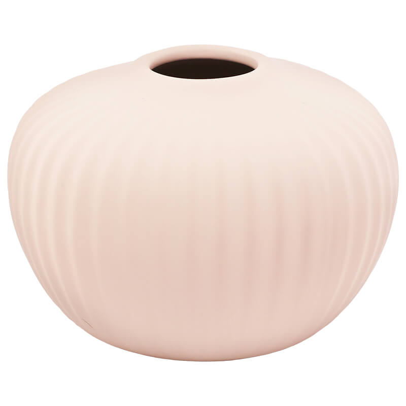 BLUSH PINK MINI VASE 12X14CM