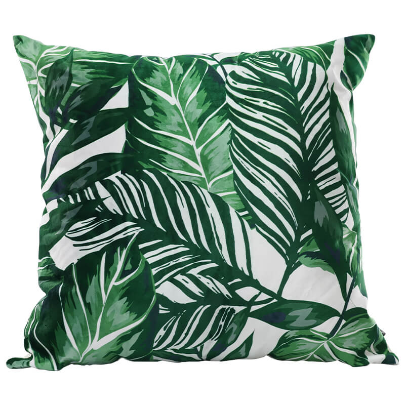 SCATTER PRINT GREEN TROPICAL PALM 60CM