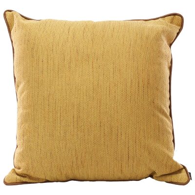 SCATTER TEXT MUSTARD/TAN LEATHER PIPE 60CM