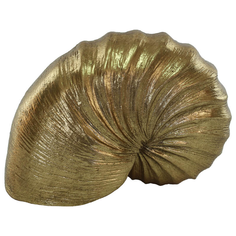 GOLD NAUTILUS SHELL 15CM - Image 2
