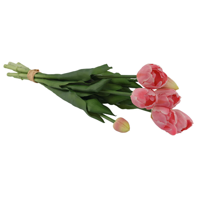 PINK TULIP 7 SPRAY 43CM - Image 2
