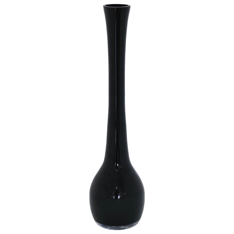 ALKEMIST BLACK VASE 40CM