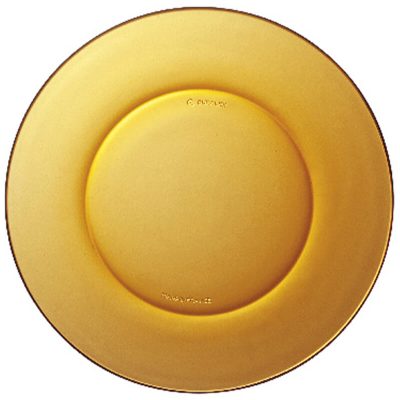 LYS AMBER DESSERT 19CM DIA
