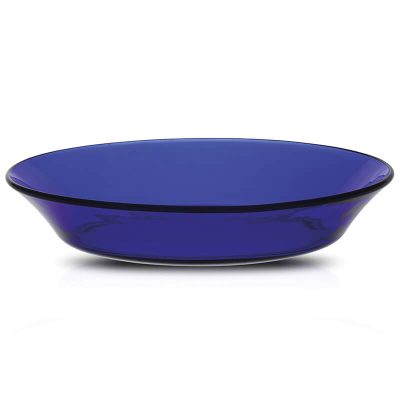 LYS SAPHIRE BLUE SOUP PLATE 20CM