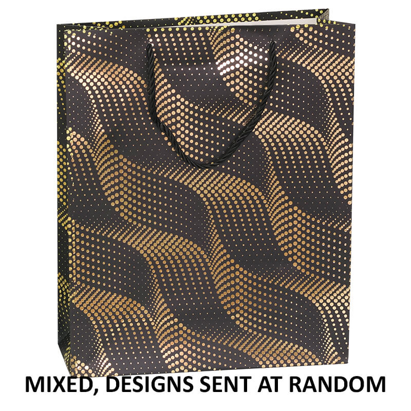 GOLD ART DECO GIFT BAGS MEDIUM